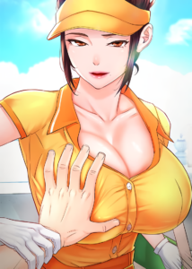 Yogurt Delivery Lady